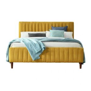 florence-upholstered-yellow-double-bed-royalwood2